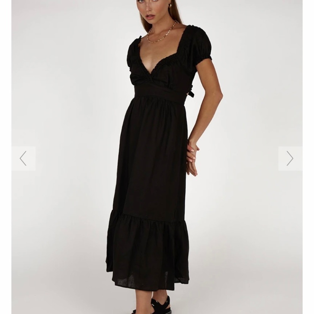 DISSH Balck Midi Dress